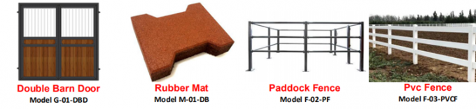 এইচডিপিই 8 মিমি চলমান ঘোড়ার আস্তাবল পোর্টেবল অস্থায়ী নির্ভরযোগ্য প্রিফ্যাব 5