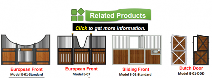 এইচডিপিই 8 মিমি চলমান ঘোড়ার আস্তাবল পোর্টেবল অস্থায়ী নির্ভরযোগ্য প্রিফ্যাব 4