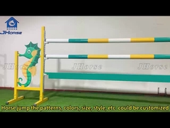 সামঞ্জস্যযোগ্য ঘোড়ার লাফ সরঞ্জাম নিরাপদ নমনীয় ঘোড়া শো লাফ