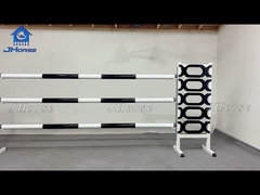 সামঞ্জস্যযোগ্য ঘোড়ার লাফ সরঞ্জাম নিরাপদ নমনীয় ঘোড়া শো লাফ