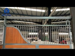 দৈর্ঘ্য 10 ফুট হর্স স্টল প্যানেল ভারী দায়িত্ব অভ্যন্তরীণ