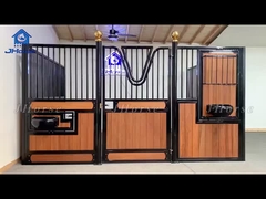 বাঁশ ভরাট 14 ফুট উচ্চ শেষ ঘোড়ার খাঁচা বিলাসবহুল ভারী দায়িত্ব গ্যালভানাইজড অর্থনৈতিক