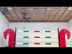 সহজ সরানো ঘোড়ার ক্রিয়াকলাপ সরঞ্জাম ঘোড়ার পণ্য ঘোড়ার স্কুলিং শো ঝাঁপ