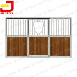 Powder Coated Horse Stall Panels , Portable Stall Doors For Horse Barns