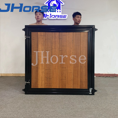জোয়াল সহ ভারী দায়িত্ব কাস্টমাইজড বাঁশ ঘোড়া শস্যাগার দরজা জানালা