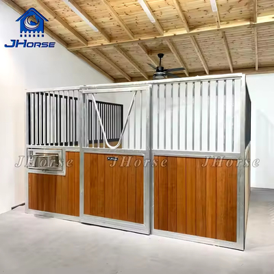 কাস্টমাইজড ক্লাসিক নিস এইচডিজি ফ্রি ডিজাইন পোর্টেবল স্লাইডিং হর্স স্টেবলস হর্স স্টল সামনের অস্থায়ী ফিড প্যানেল