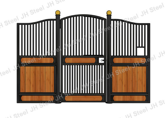 12 ফাট * 12 ফুটের ইক্যুইন ভেন্টিলেশন বার ইউরোপীয় ঘোড়া স্টল